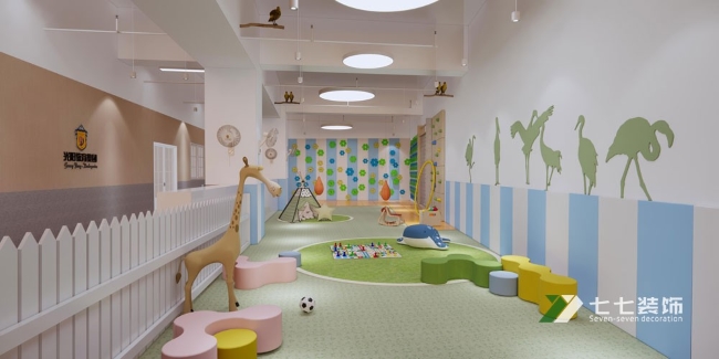 幼儿园设计装修之室内空间有效利用